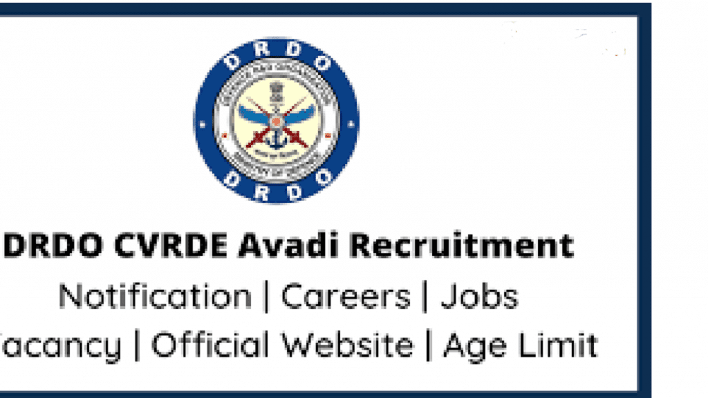 DRDO Avadi Recruitment 2022
