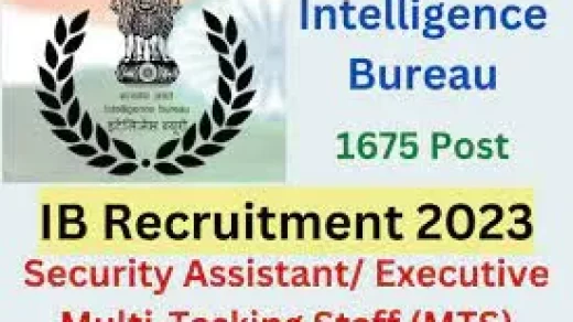 intelligence bureau recruitment 2023