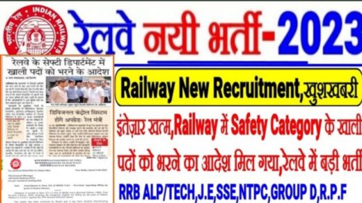 Railway RRB Recruitment 2023