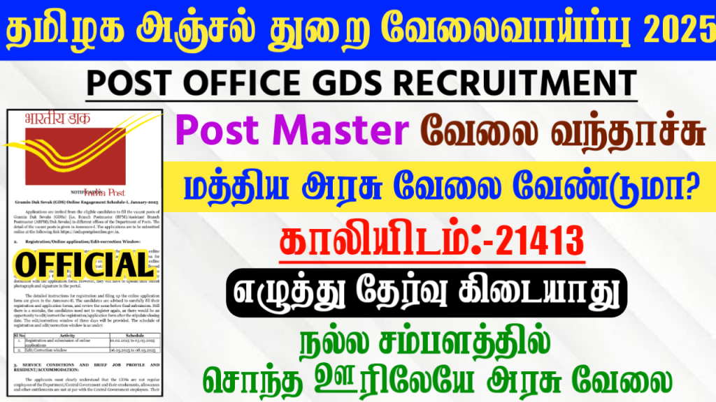 India Post GDS Recruitment 2025